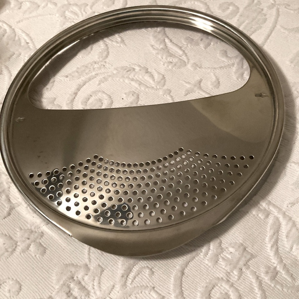 Stainless Steel Strainer Lock & Drain Insert